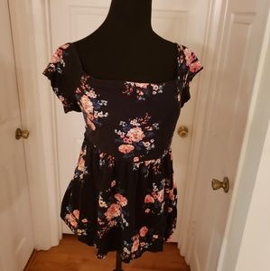 Torrid floral shirt, size 1